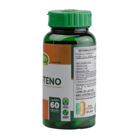 BETACAROTENO 500MG 60CÁPSULAS 360-3