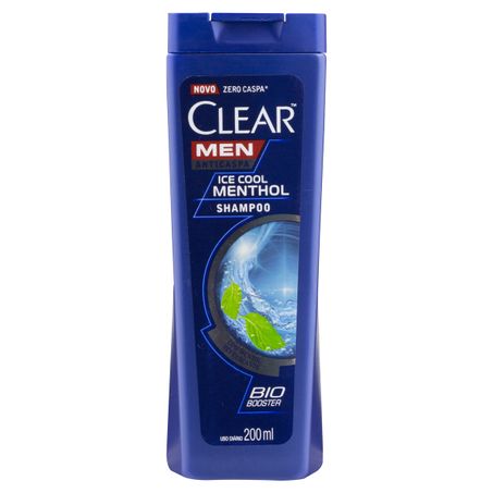 Shampoo anticaspa ice cool menthol clear men