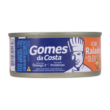 Atum Ralado Gomes Da Costa Óleo 170g 360-33