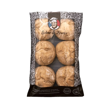 PÃO DE FRANCE CONGELADO RÚSTICO 410G