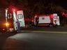 Acidente envolvendo ambulância do Samu de SMOeste deixa um morto e outros feridos