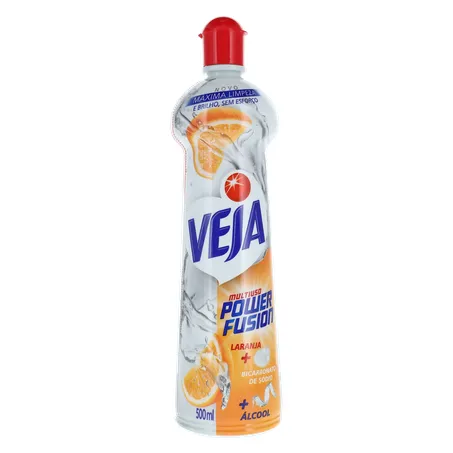 Limpador Multiuso Veja 500ml - Power Fusion - Laranja