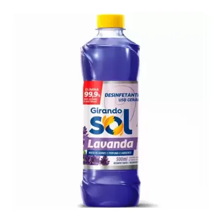 DESINFETANTE 500ML LAVANDA GIRANDO SOL