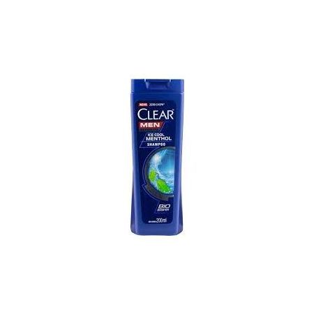 Shamp clear ice cool menthol l200 p170ml