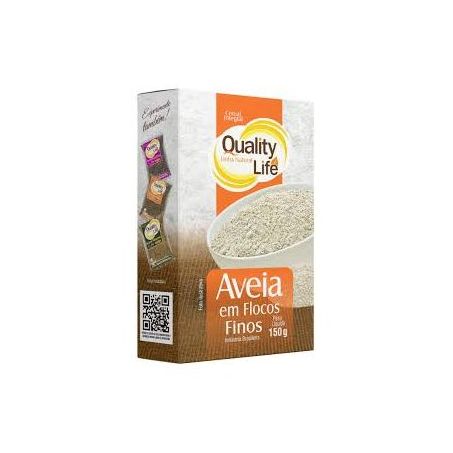 AVEIA EM FLOCOS FINOS QUALITY LIFE 150G
