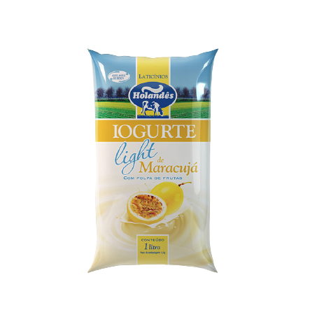 Iogurte holandês maracujá light