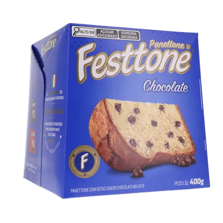 Panettone Festtone Chocolate 400G 360-16
