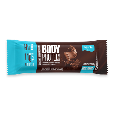 Barra Body Protein Cacau Equaliv 40g