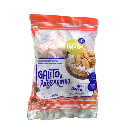Frango a passarinho ave serra 1kg congelado