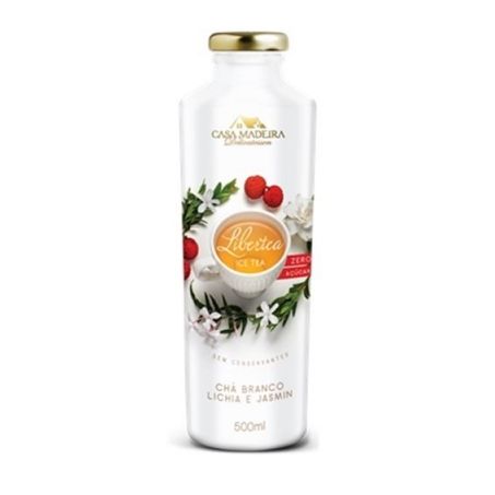 CHA BRANCO LICHIA JASMIN 500ML - CASA MADEIRA