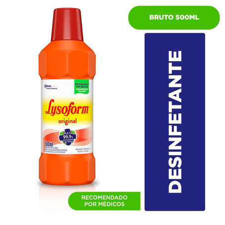 Desinfetante Líquido Original Lysoform 500Ml