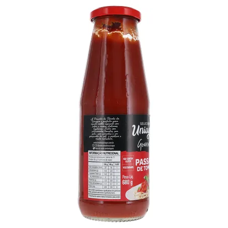 MOLHO UNIAGRO 680G TOMATE PASSATA 360-30