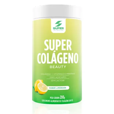 SUPER COLÁGENO LIMONADA 200G - SUPER NUTRITION
