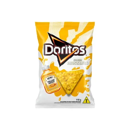 Salgadinho de Milho Doritos Mostarda Pacote 110gr