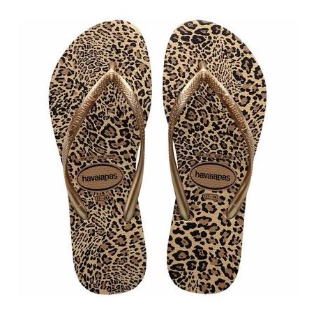 SAND HAV SLIM ANIMALS AREIA/DOURADO 35/36