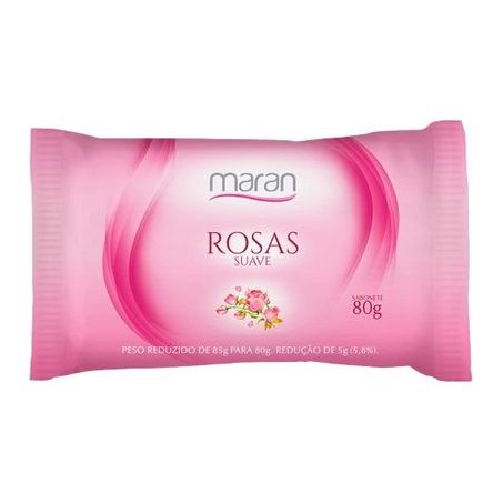 Sabonete maran rosas suave 80g
