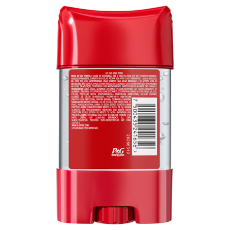 Antitranspirante Gel Refrescante Old Spice Clear 80g 360-1