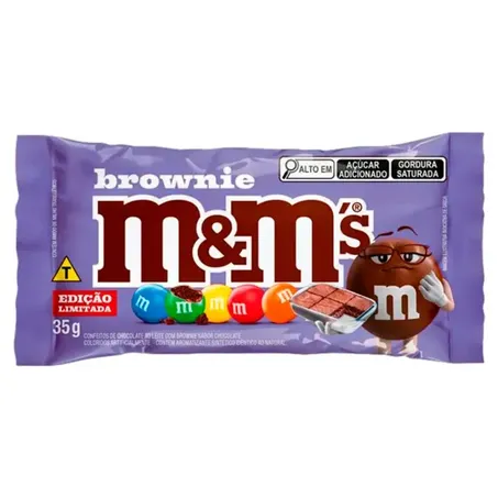 Confeito m&m brownie 35g