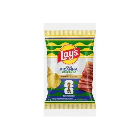 Salg elma chips lays copa picanha 62g