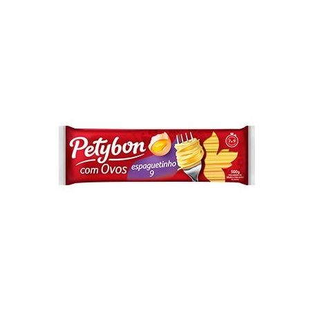 MAC.PETYBON 500G C/OVOS ESPAGUETINHO N-9