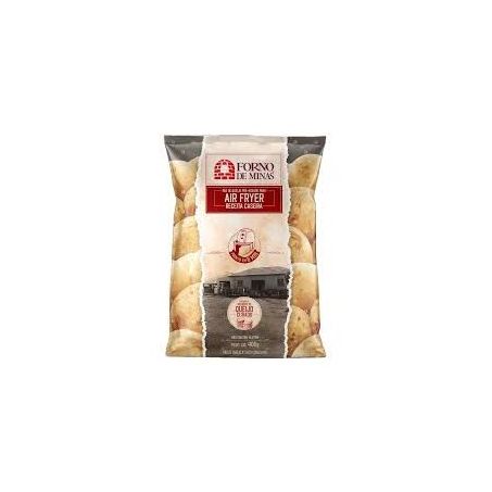 Pão de queijo forno de minas receita caseira pré-assado para air fryer 400g