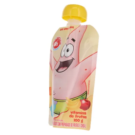 Iogurte Bob Esponja Vitamina De Frutas e Cereais 100g 360-4