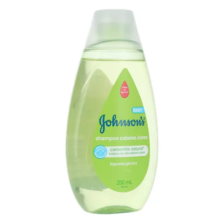 SHAMPOO JOHNSON'S BABY CABELOS CLAROS 200ML 360-33