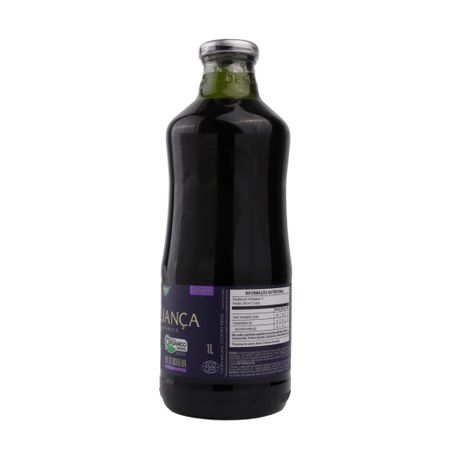 Suco Orgânico de Uva Aliança Tinto Garrafa 1lt 360-10