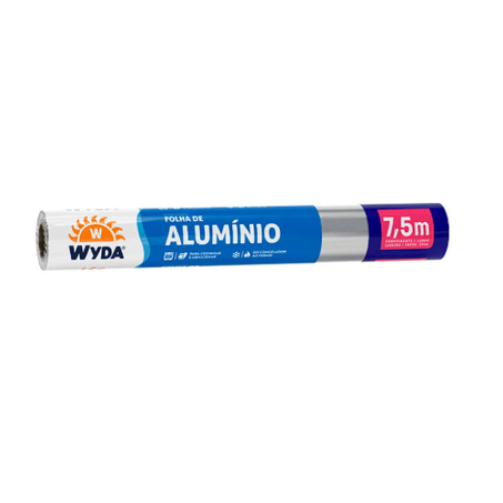 Papel Alumínio Wydax7,5m 30CM