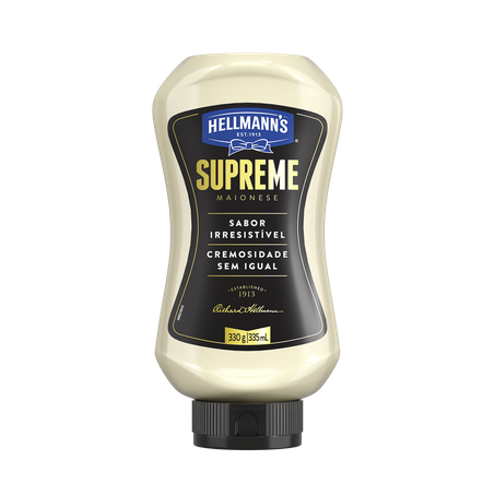 Maionese hellmanns supreme squeeze 330g