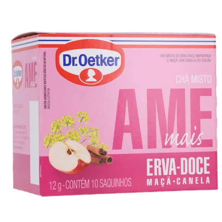CHÁ DR. OETKER AME MAIS C/10 UNIDADES 360-34