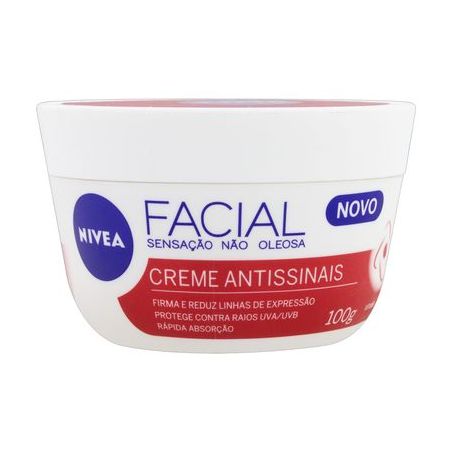 NIVEA FACIAL 100G CREME ANTISSINAIS