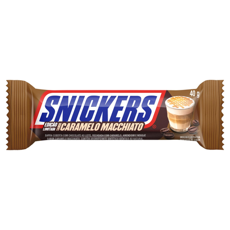 Chocolate Snickers Caramello Machiatto 40g
