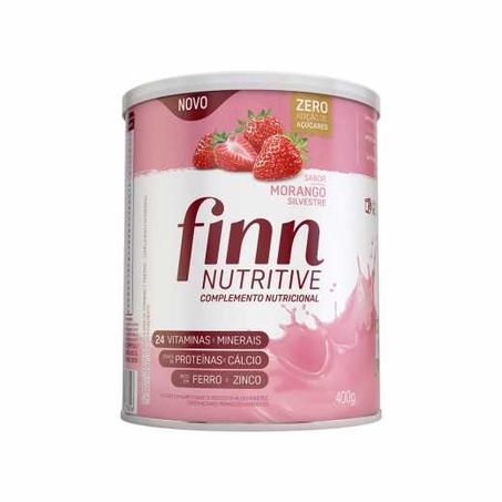 COMPLEMENTO FINN NUTRICIO MORANGO 400G