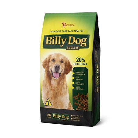 Racao P Caes Billy Dog Adulto 15kg