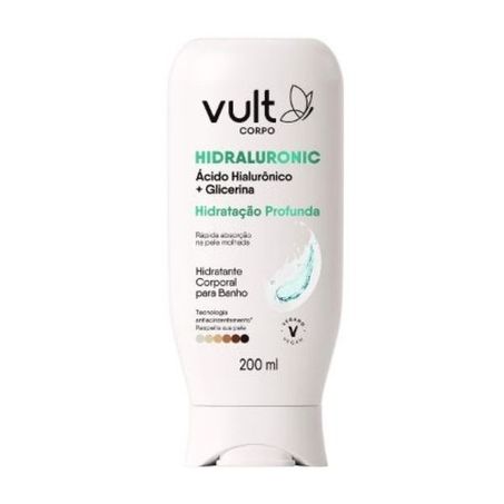 Loção hidratante vult 200ml para corpo glicerina