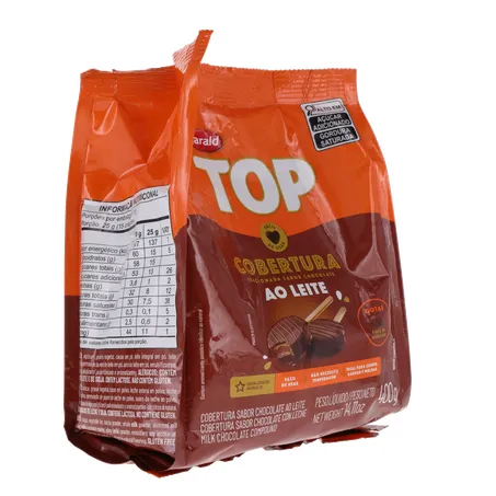 Cob harald top gotas ao leite 400g 360-32