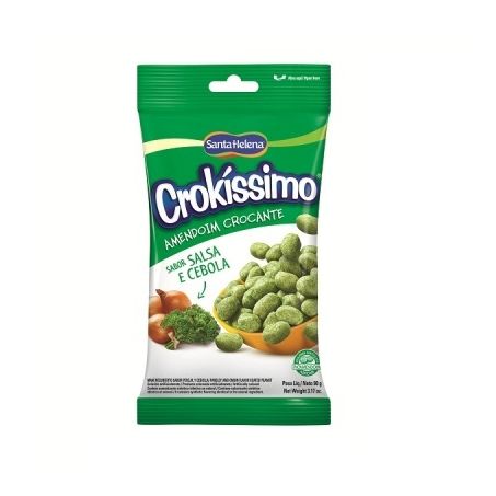 AMENDOIM S.HELENA 90G CROKISSIMO SALSA E CEBOLA