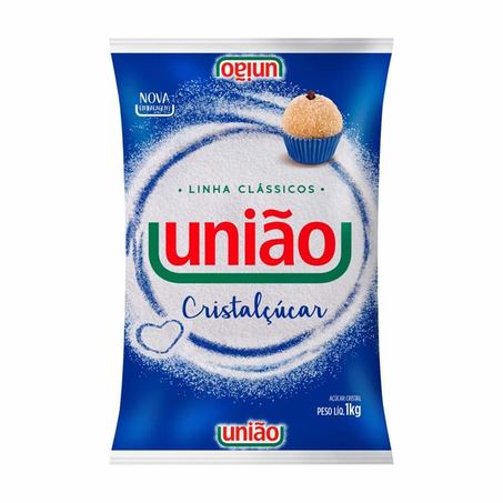 Açucar Cristal Uniao 1kg .