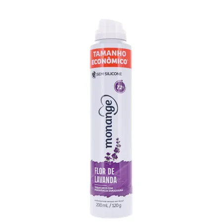 Desodorante Aerosol Monange Flor De Lavanda 200ml 360-1