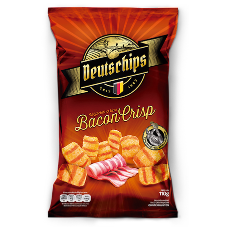 Salgadinho Deutschips Bacon Crisp