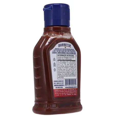 Molho Barbecue Hemmer Squeeze 330gr 360-14