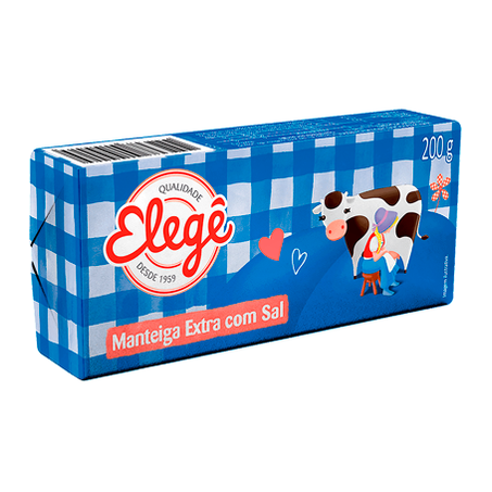 MANTEIGA EXTRA ELEGÊ C/SAL 200G