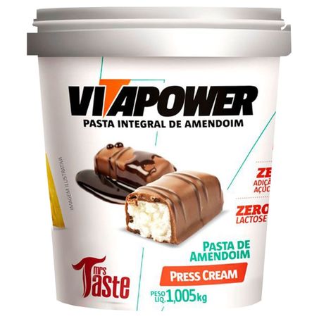 PASTA DE AMENDOIM INTEGRAL PRESTIGIO CREAM VITAPOWER
