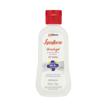 ÁLCOOL LYSOFORM 70 ORIGINAL GEL 100ML
