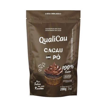 Chocolate qualicau em po 200g