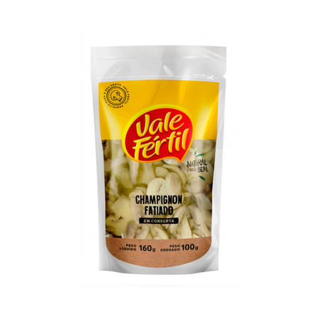 Champignon fatiado vale fertil 100g