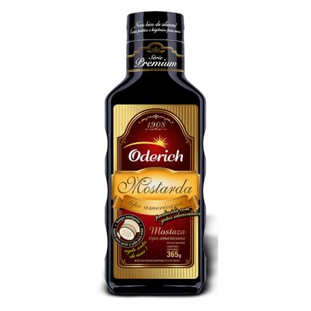 Mostarda oderich premium tipo americana 365g