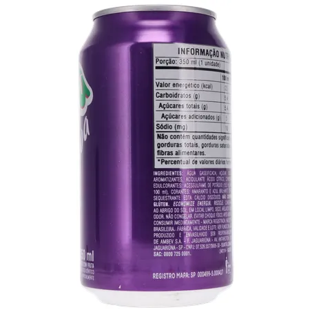 Refrigerante de Uva Sukita Lata 350ml 360-12