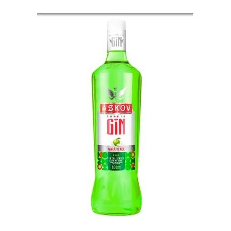 GIN ASKOV 38% 900ML MACA VERDE